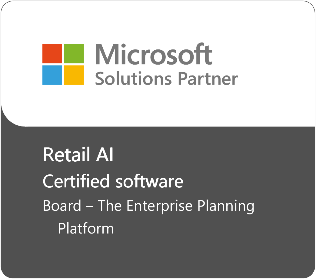 Microsoft Solutions Partner, Retail AI certified software