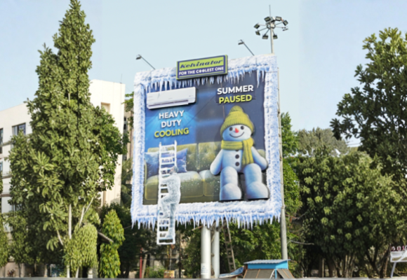 Kelvinator Brings Summer to a Standstill with ‘Summer Paused’ 3D OOH Campaign