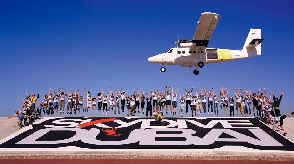 Team Skydive Dubai in the formative years, laying the groundwork for the brand’s rise to global prominence in the sport.