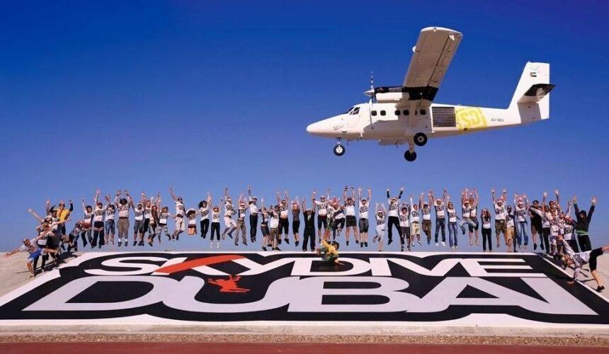 Team Skydive Dubai in the formative years, laying the groundwork for the brand’s rise to global prominence in the sport.