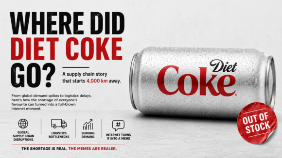 Diet Coke Shortage Sparks Meme Storm, Internet Serves Reactions on Ice