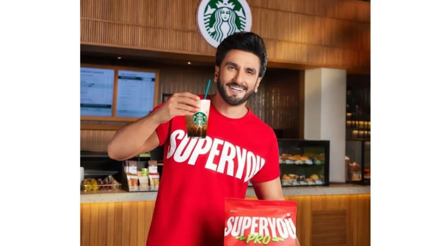 Ranveer Singh’s SuperYou Enters Functional Beverage Space with Tata Starbucks Collaboration
