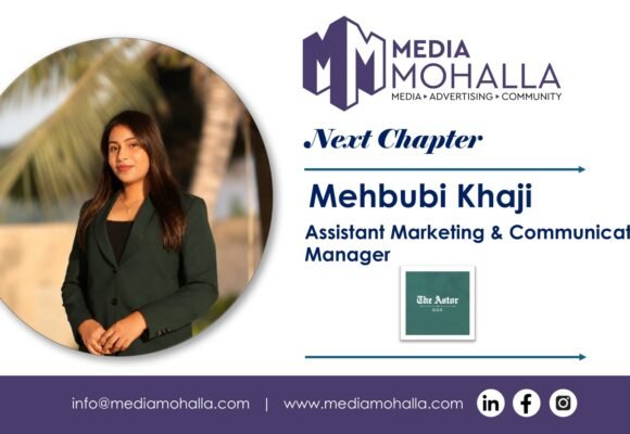The Astor Goa strengthens leadership team with the appointment of Mehbubi Khaji as Assistant Marketing & Communications Manager