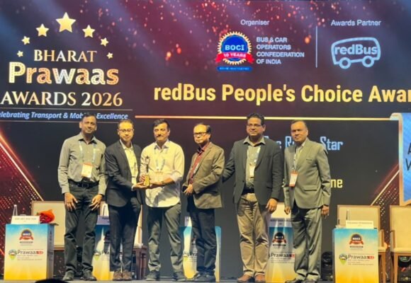 redBus Honours Winners of the People’s Choice Awards at Bharat Prawaas Awards 2026
