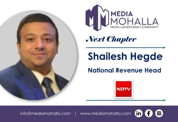 NDTV Appoints Shailesh Hegde to Drive National Revenue Growth