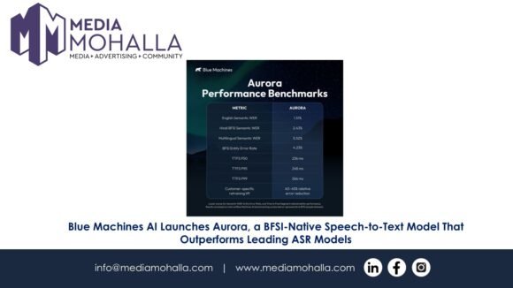 Blue Machines AI Launches Aurora, a BFSI-Native Speech-to-Text Model That Outperforms Leading ASR Models