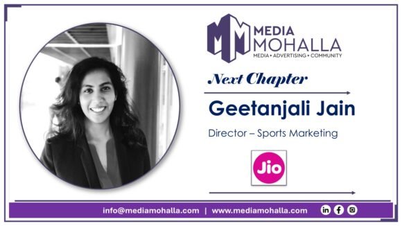 Geetanjali Jain Takes Charge as Director – Sports Marketing at JioStar