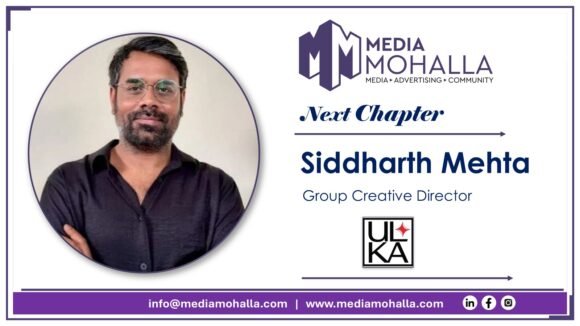 Siddharth Mehta Steps Into Group Creative Director Role at Ulka South