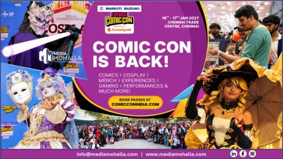 Chennai Comic Con is set to return on January 16–17, 2027, at Chennai Trade Centre