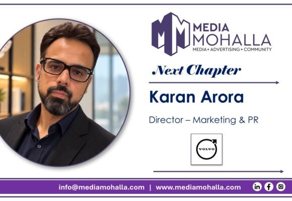 Karan Arora Joins Volvo Auto India as Director, Marketing & PR