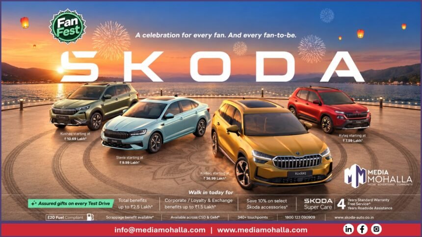 Škoda Auto India and BBH India turn an unexpected heist into a Škoda fan storywith ‘Škoda Fan Fest’